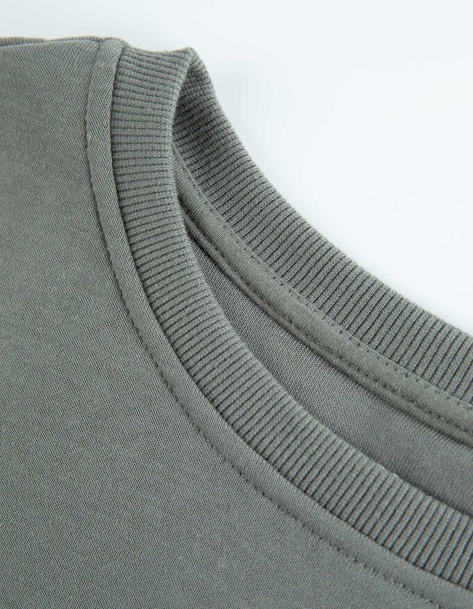 Sweatshirt - Rippbündchen