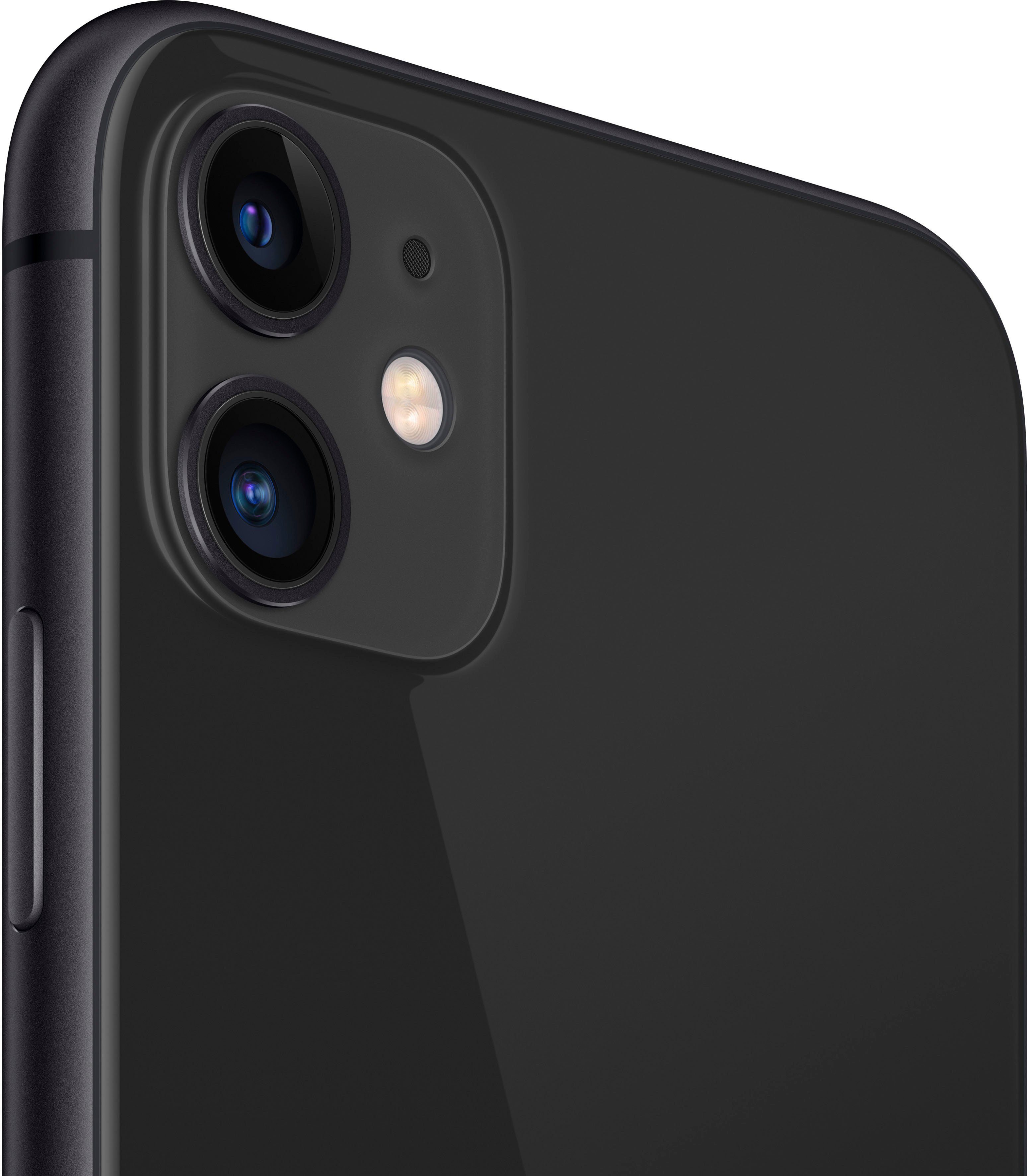 Apple iPhone 11 Smartphone (15,5 cm/6,1 Zoll, 128 GB Speicherplatz, 12 MP Kamera, ohne Strom-Adapter und Kopfhörer)