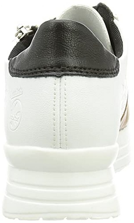 RIEKER Freizeit Schnürer taupe FSK Damen Halbschuhe