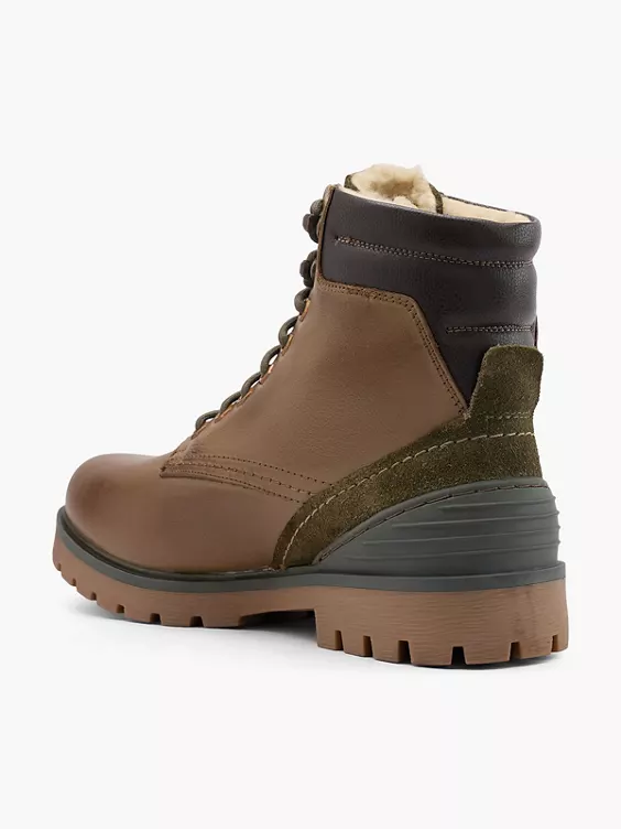 CAFE MODA Leder Schnürboots