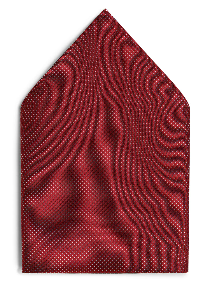 Finshley & Harding London Krawatte und Einstecktuch in rot - 0003 günstig kaufen onesize
