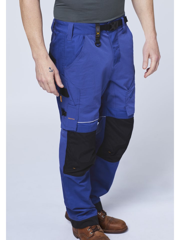 Expand Arbeitshose in Blau günstig kaufen