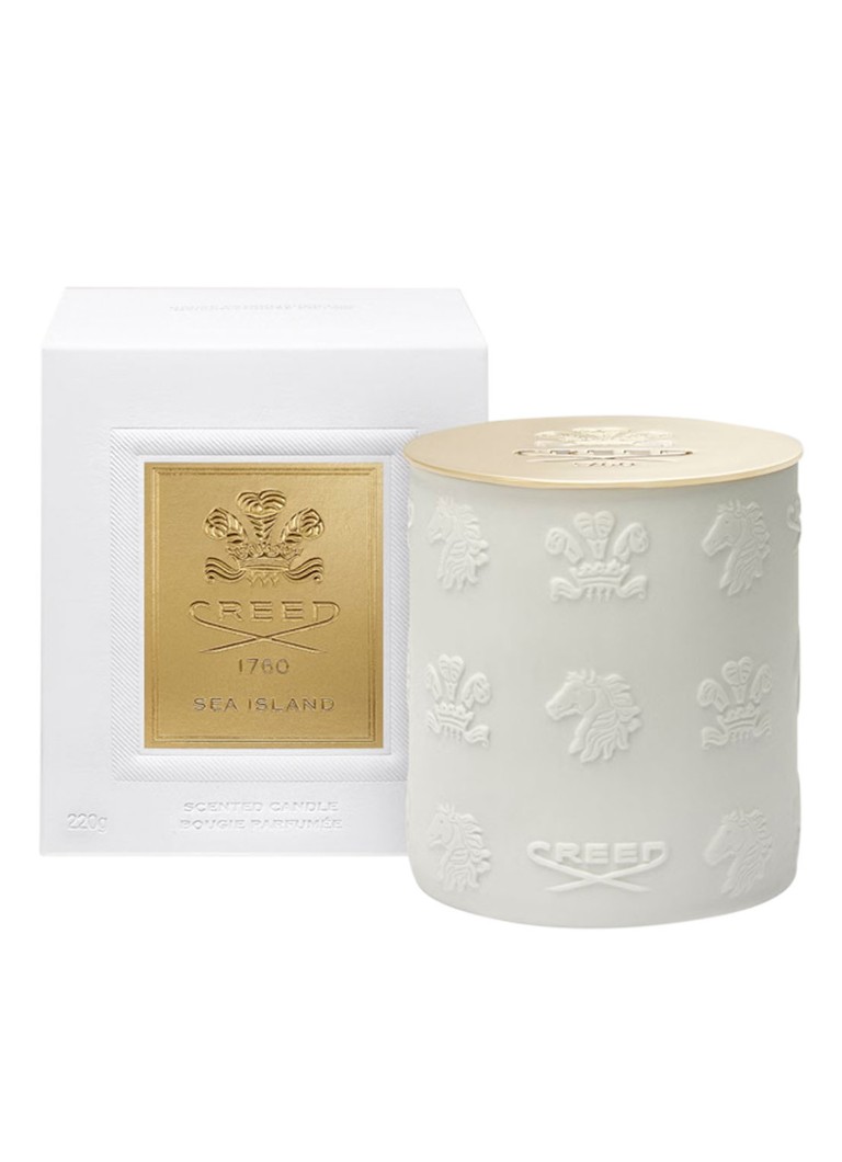Vela aromática de porcelana Creed Sea Island - 220 gramos