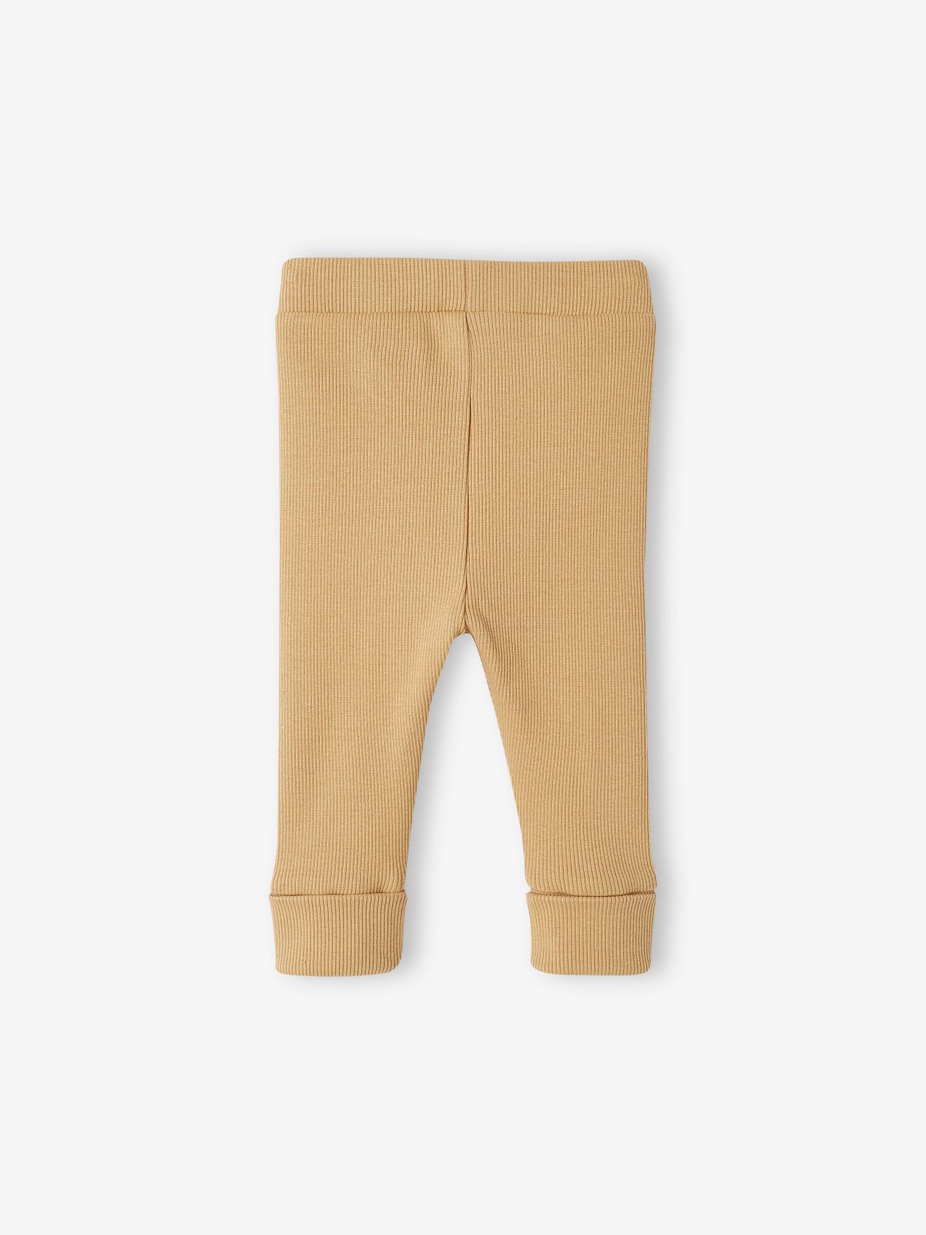Vertbaudet Baby Leggings BASIC Oeko-Tex - cappuccino
