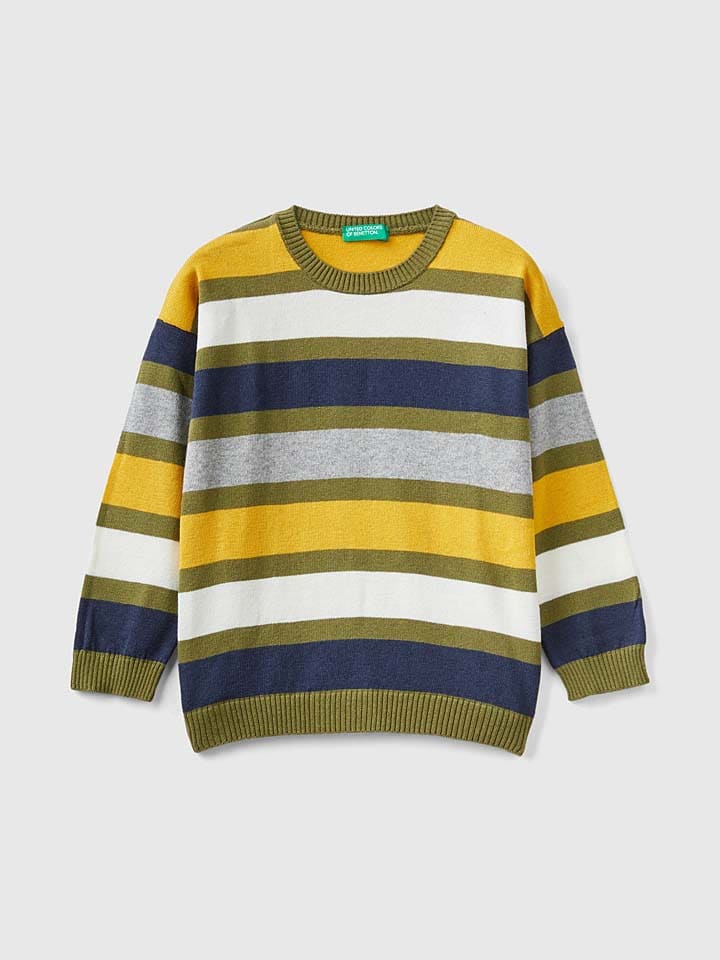 Benetton Pullover in Bunt günstig kaufen
