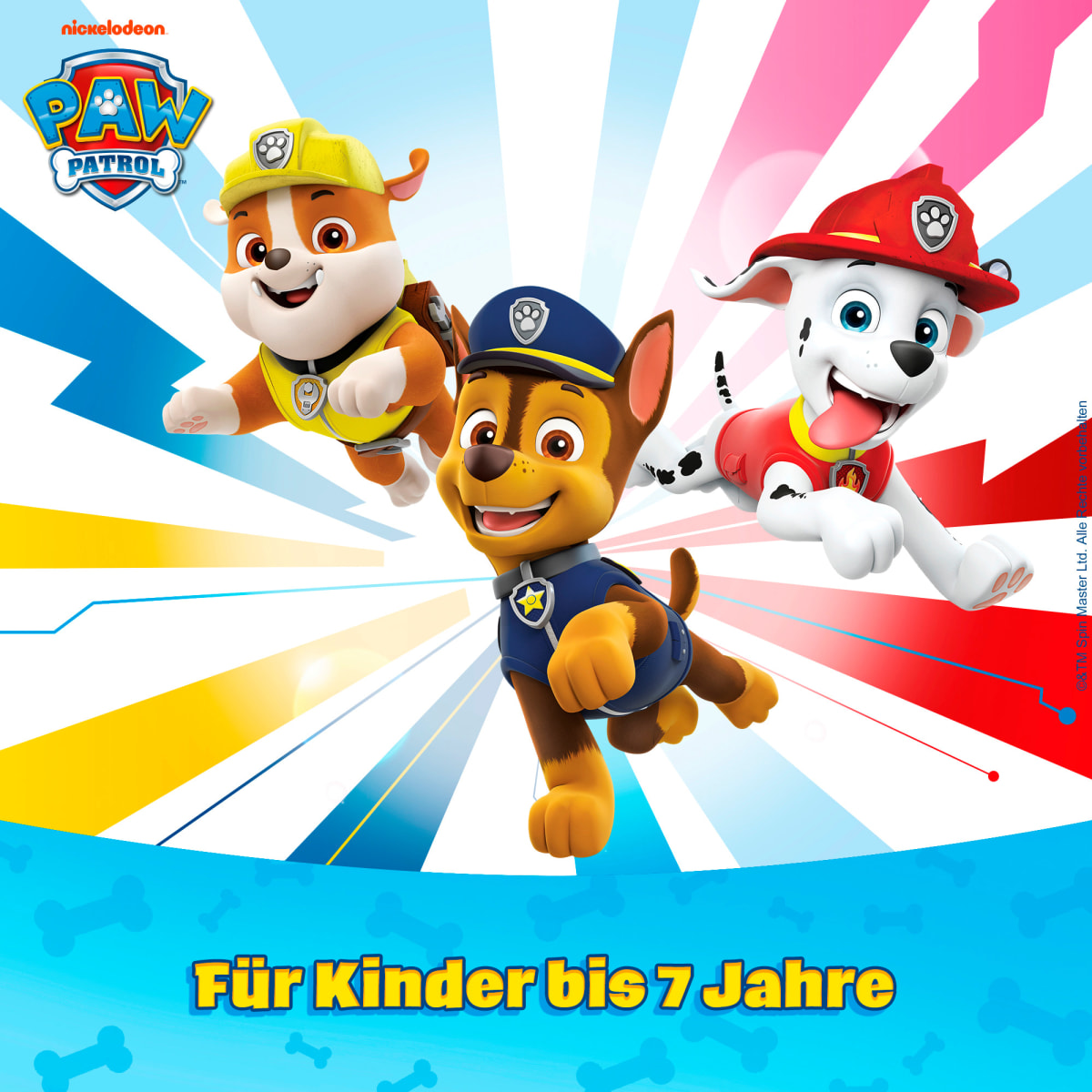 Zahnbürste Kinder Paw Patrol, bis 7 Jahre  Vorteilspack (2+1 Gratis), 3 St