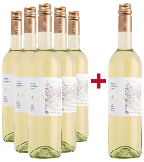 5+1 Paket Cabernet Sauvignon Blanc de Noir trocken - Winzergenossenschaft Albig