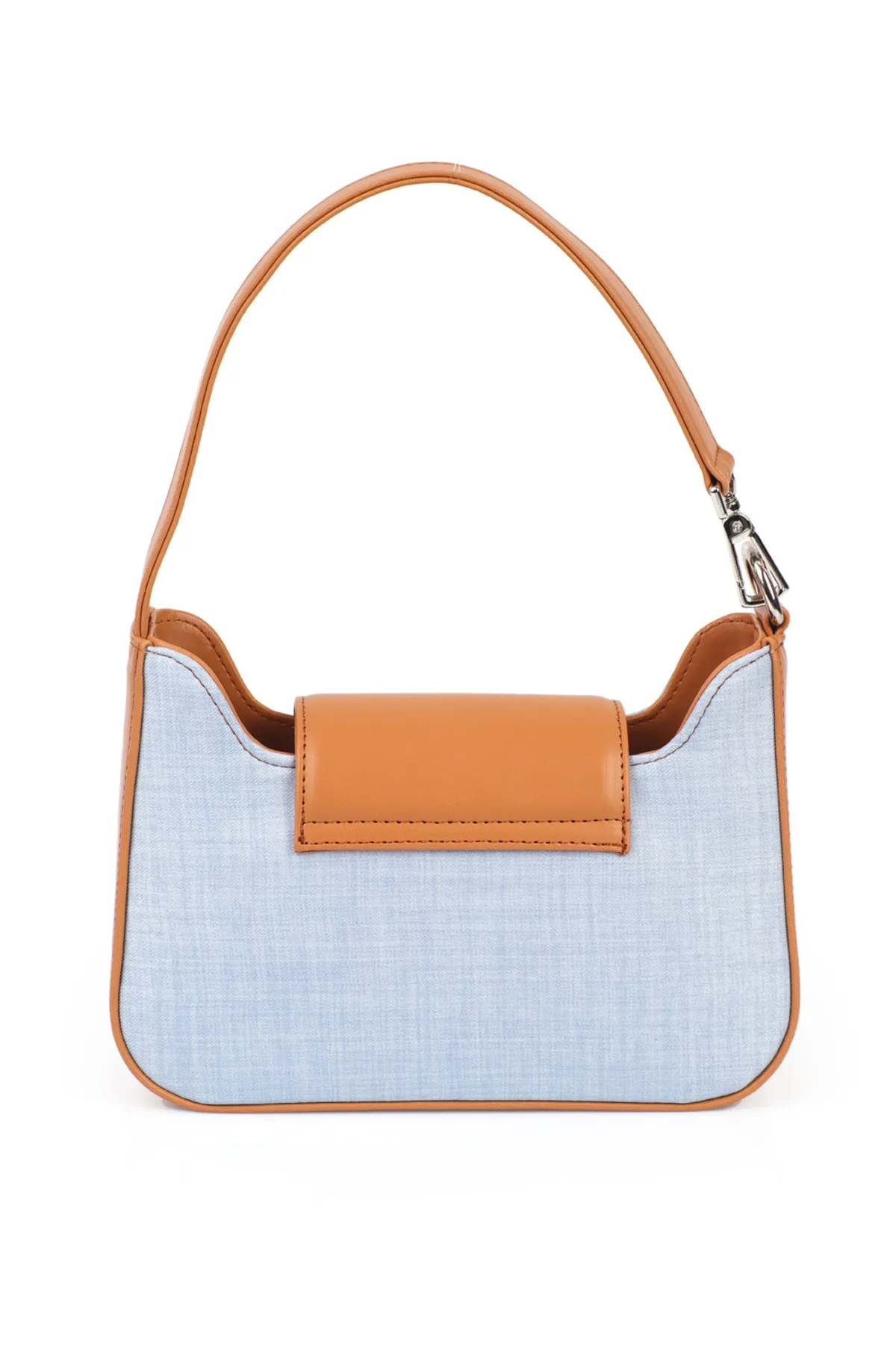 Capone Outfitters  Capone Bellagio Hellblaue Denim-Damentasche