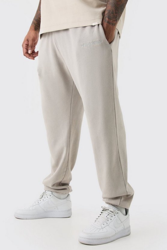 Plus Jogginghose mit Official-Print