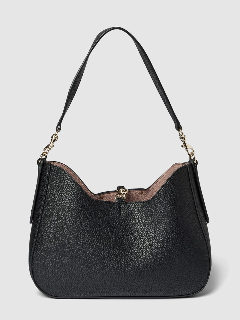 Hobo Bag in Leder-Optik Modell 'BRENTON' in schwarz