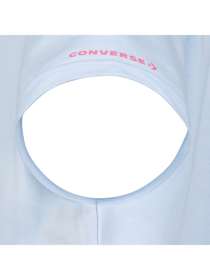 Converse Shirt in Hellblau günstig kaufen