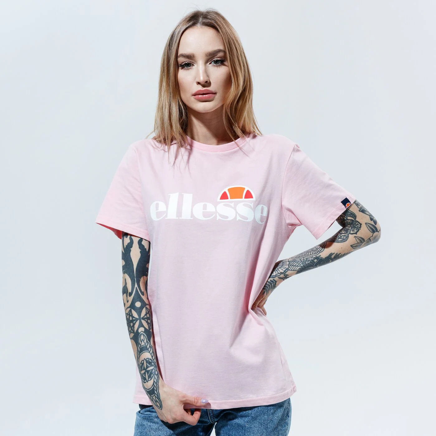 ELLESSE T-SHIRT ALBANY LPINK Rosa