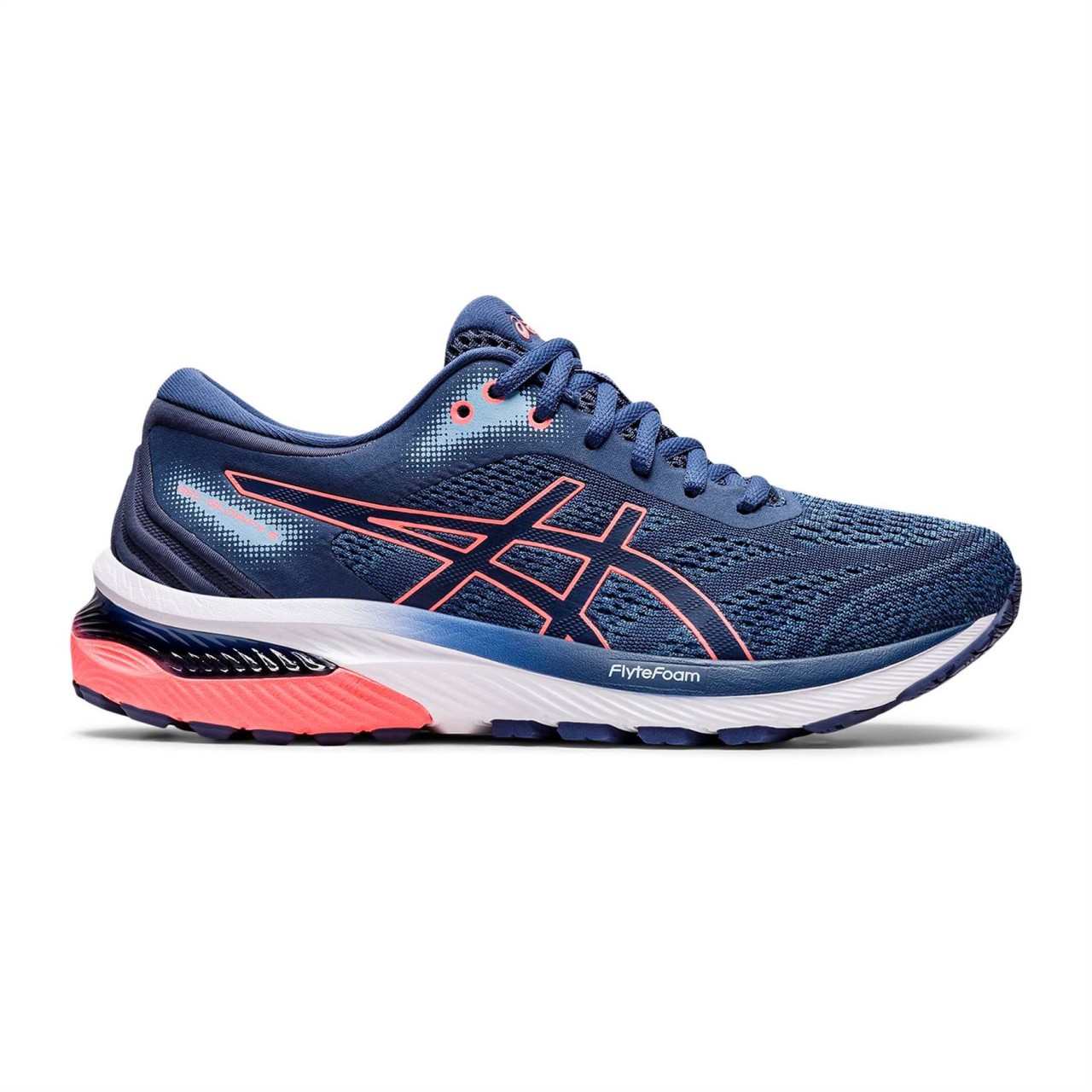 ASICS Freizeit Schnürer blau GEL Glorify 5
