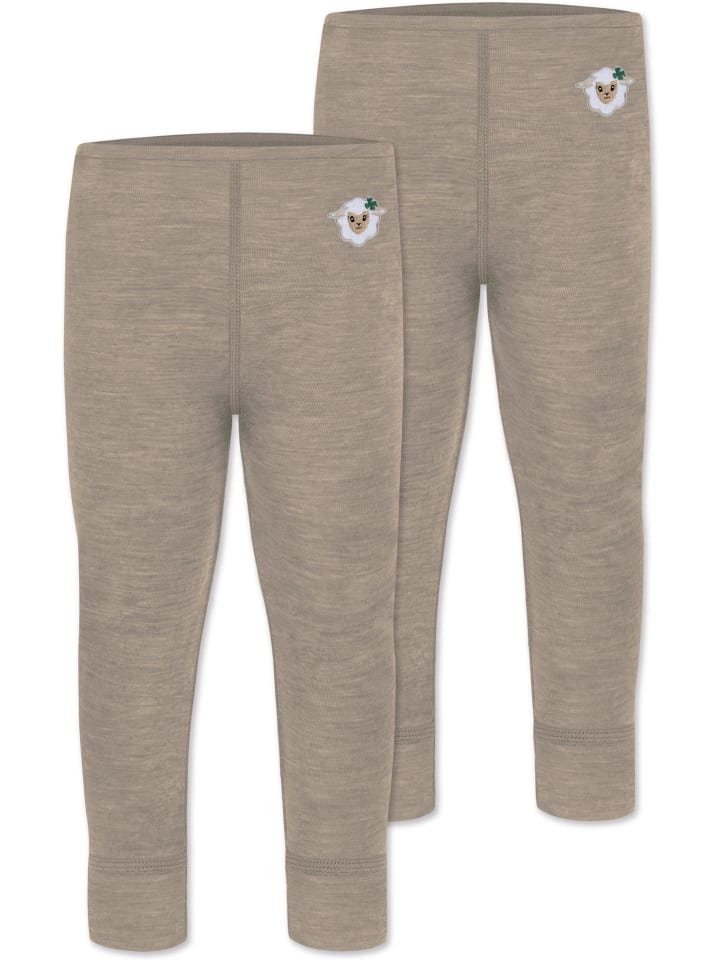 Normani Outdoor Sports 2er Pack Baby Merino Hose Leggings „Tutira