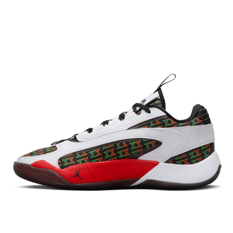 NIKE Air Jordan Luka 2 Quai 54 WHITE/BLACK-UNIVERSITY RED-AMARILLO