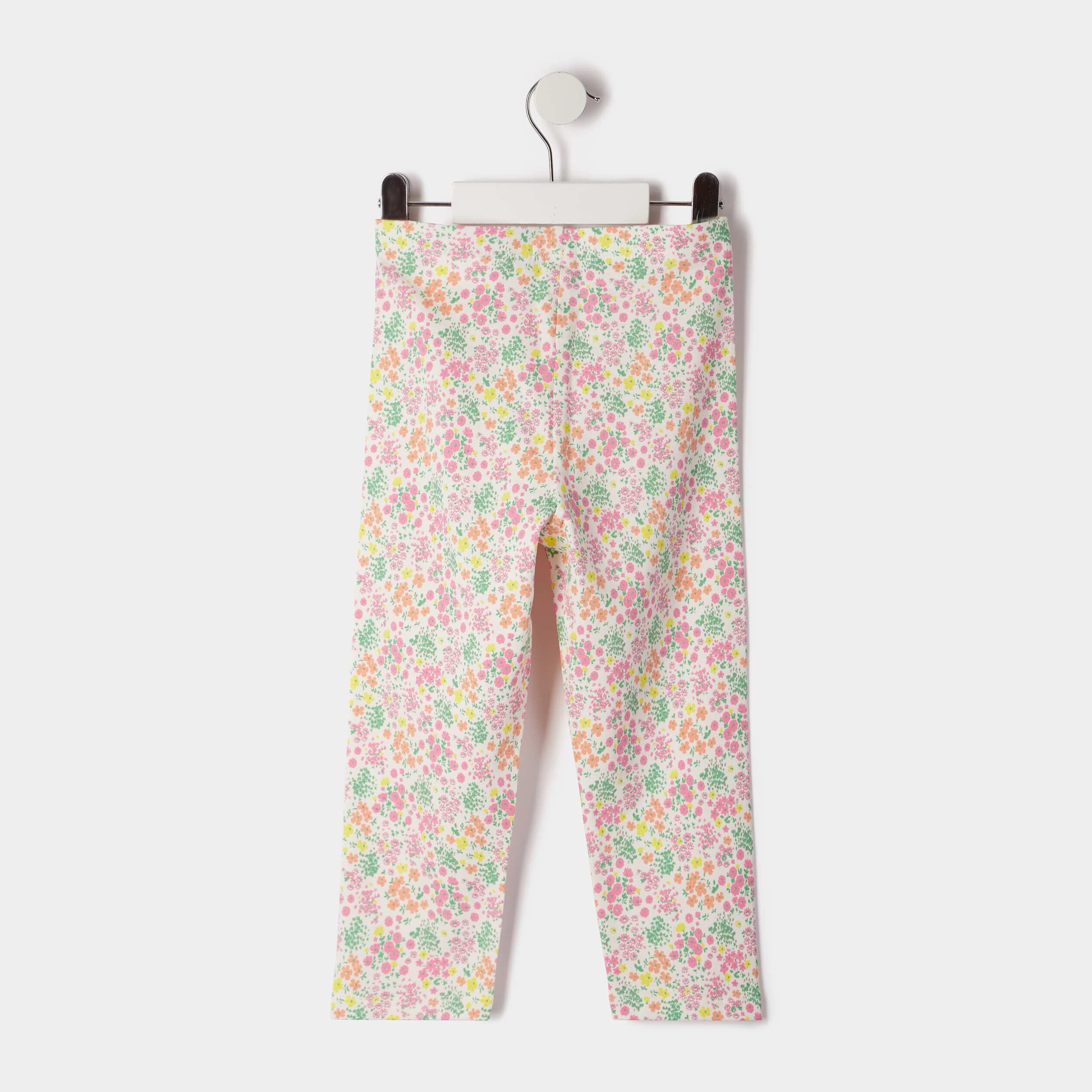 Lot 2 leggings élastiqués 7 8ème blanc fille | La Halle