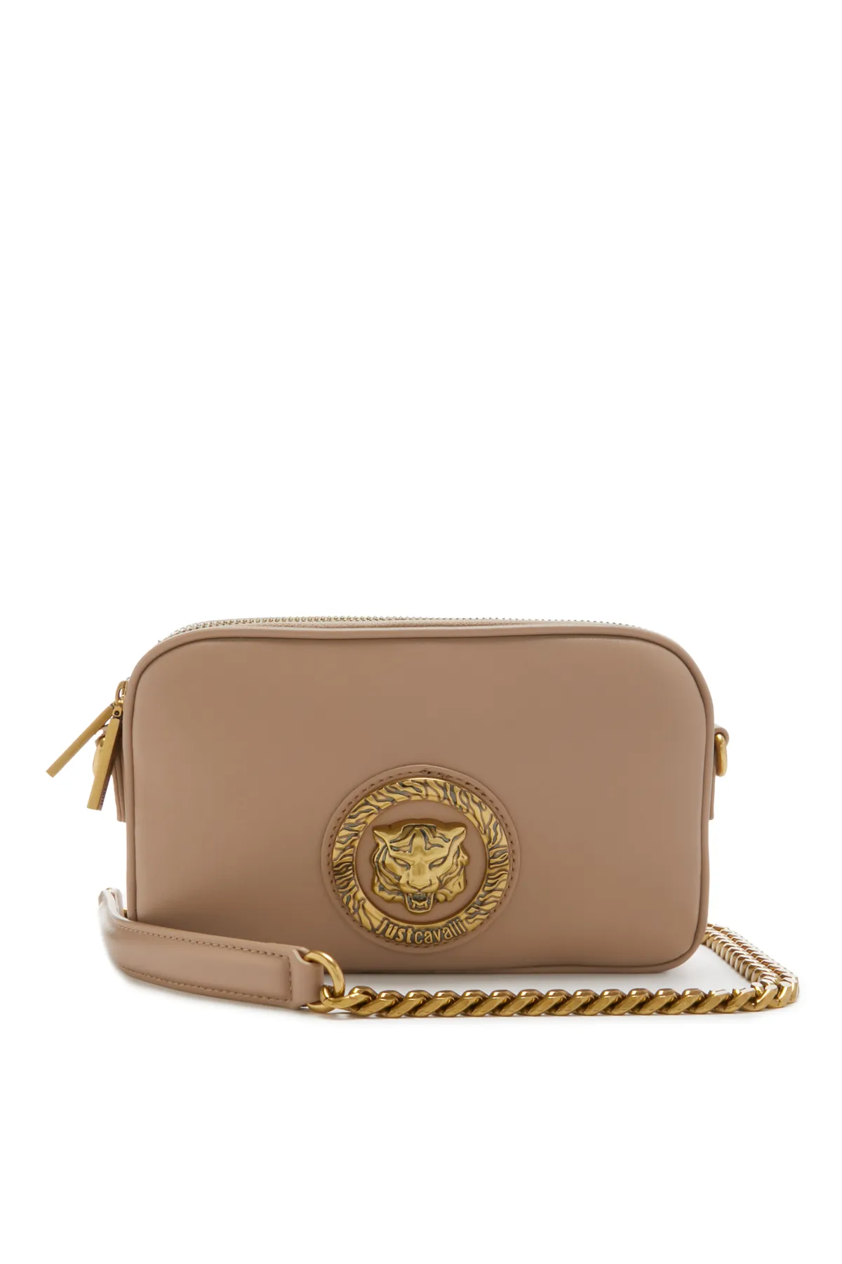 Just Cavalli  Icon Damen Umhängetasche Taupe 75ra4ba7-zs796-770
