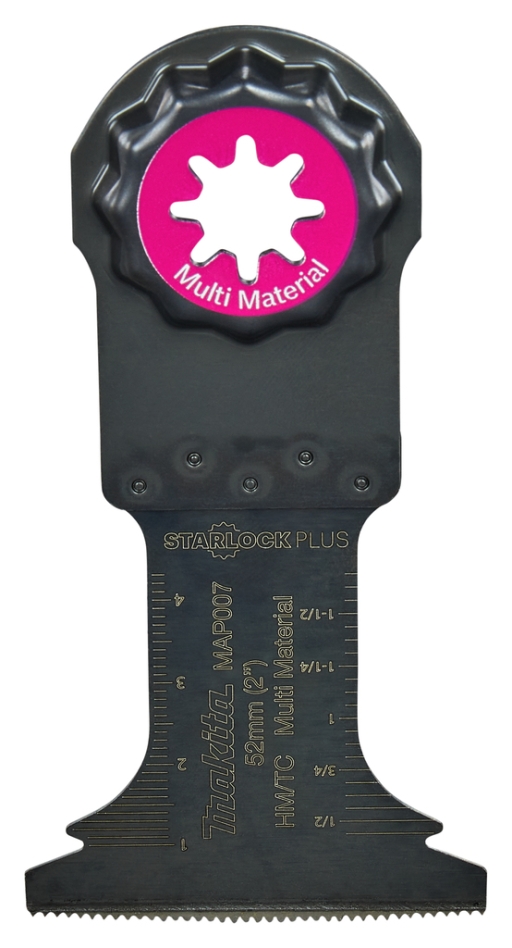 Makita Accessories B-66385 MAP007 Βυθιζόμενη πριονόλαμα 52x50mm πολλαπλών υλικών Starlock Plus πολυεργαλείο λεπίδα