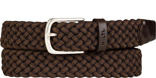 HILTL, Gürtel, Textil, dunkelbraun