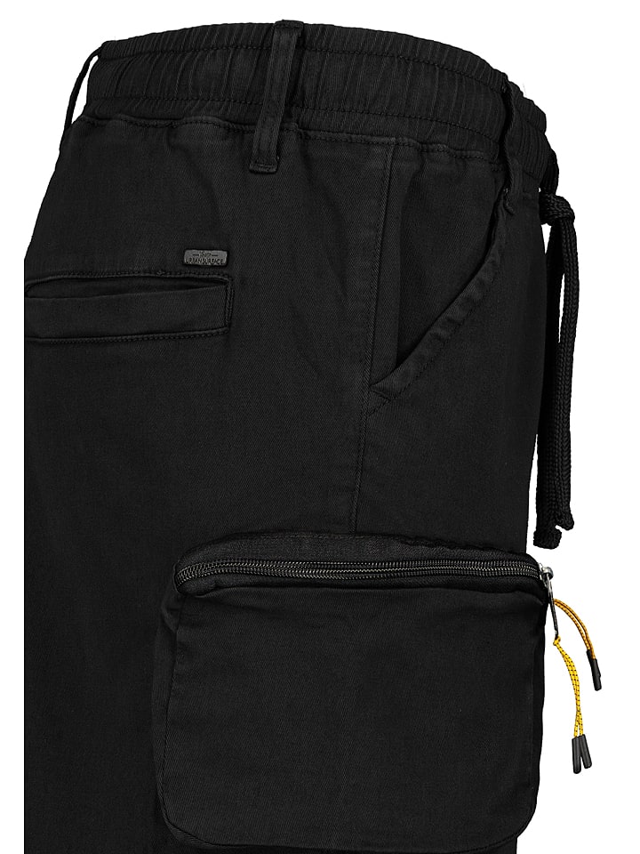 Authentic Style Cargobermudas in Schwarz günstig kaufen