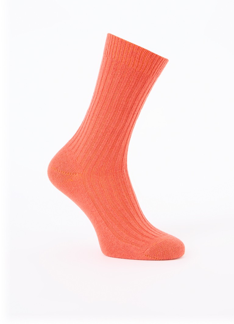 MarcMarcs Rib-knit socks in cashmere blend
