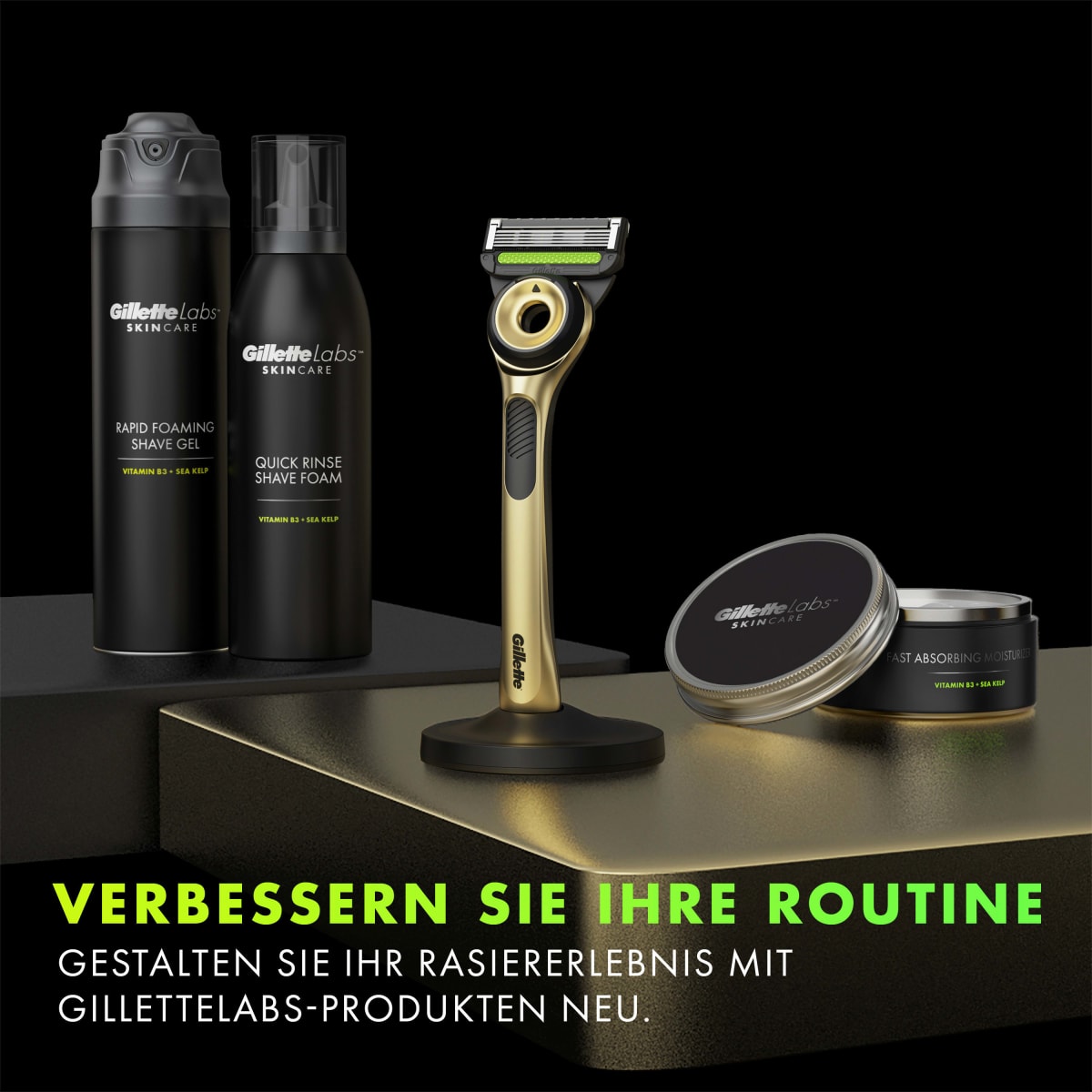 Rasierer, Labs Champion Gold Edition, 1 St