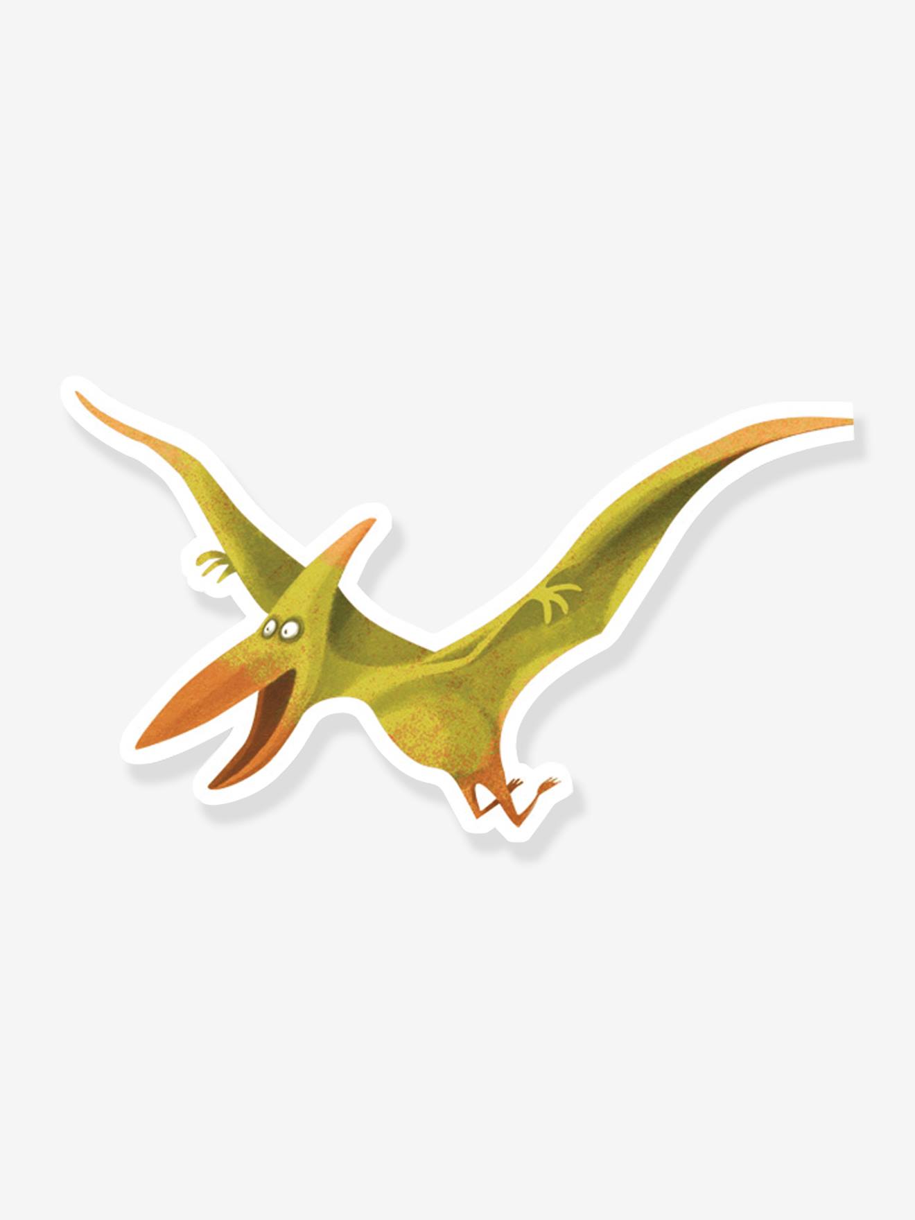 160 stickers Dinosaures DJECO vert