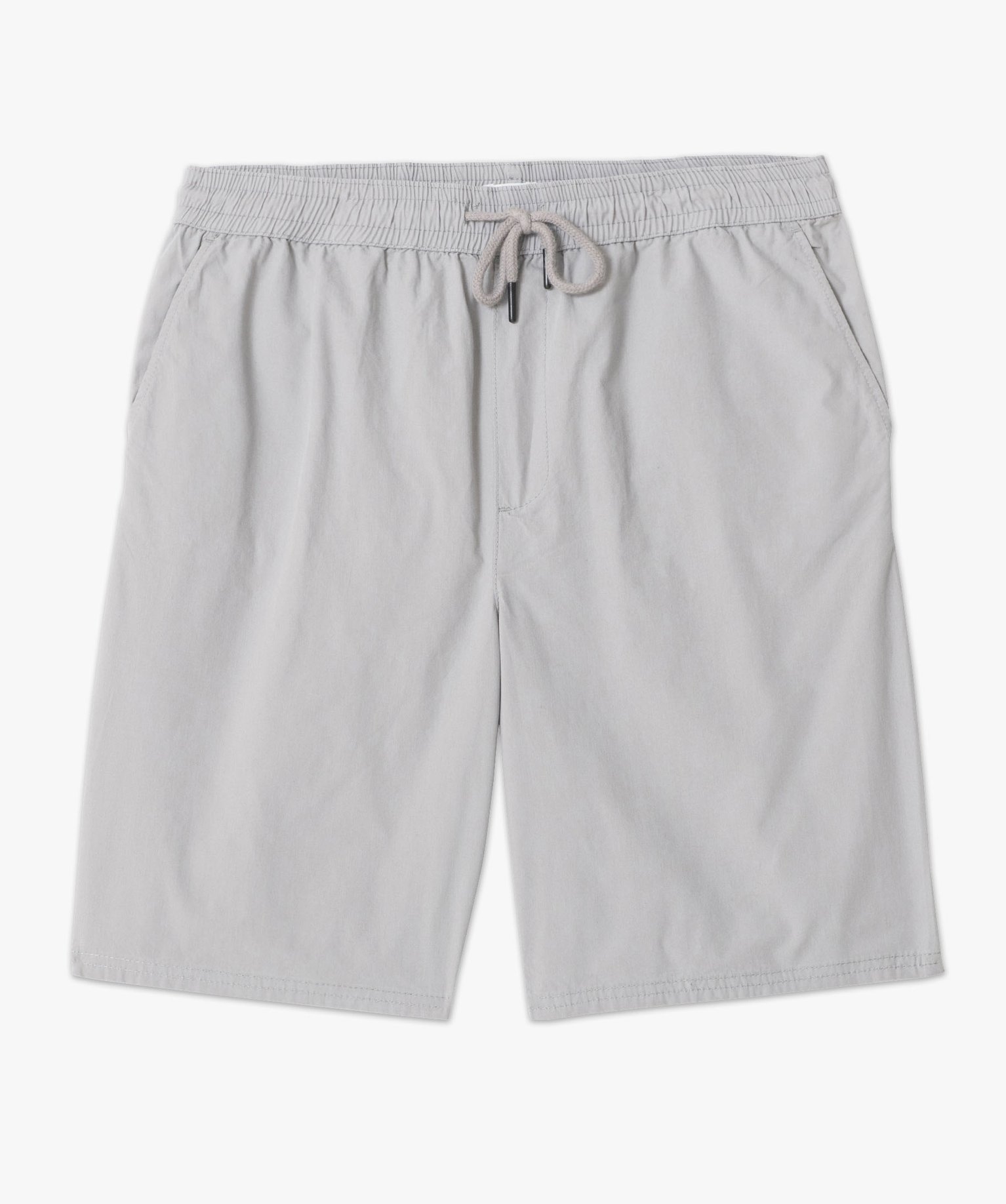Bermuda en toile à taille élastique homme gris | GEMO