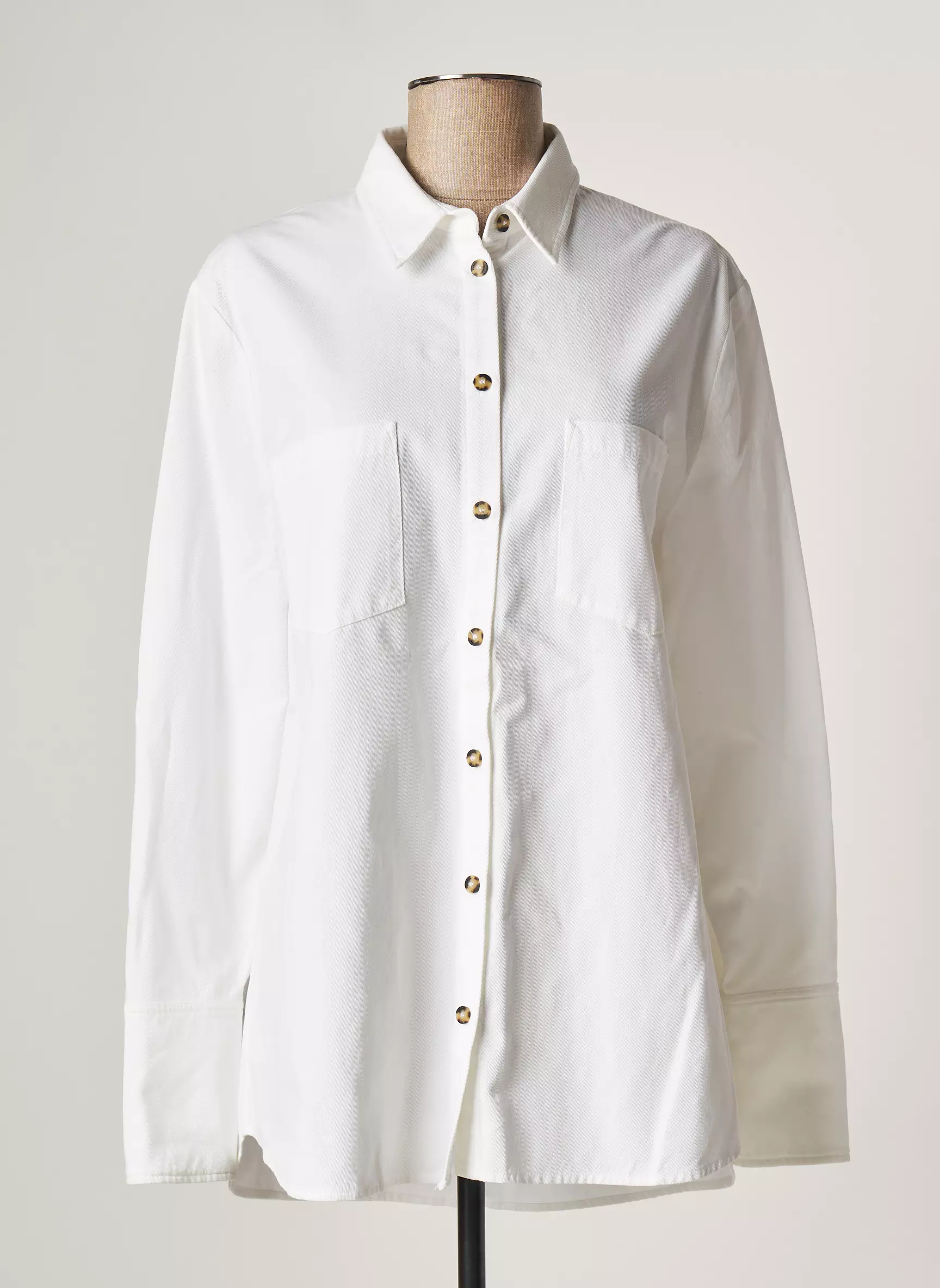 Margaux Lonnberg Vestecasual Femme couleur blanc