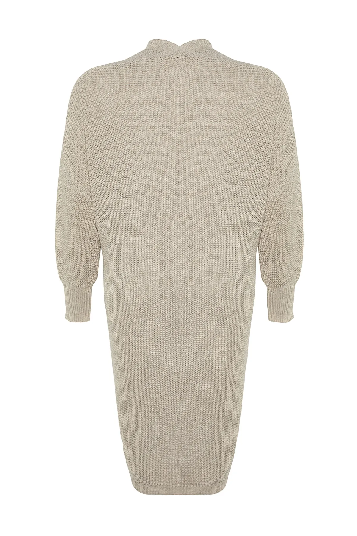Trendyol Collection  Stone Maxi Basic Strick-Cardigan TWOAW24HI00096
