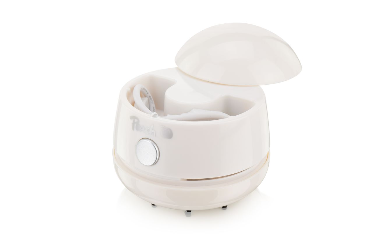 Peach Rechargable Vacuum Cleaner, PA131-wh, white