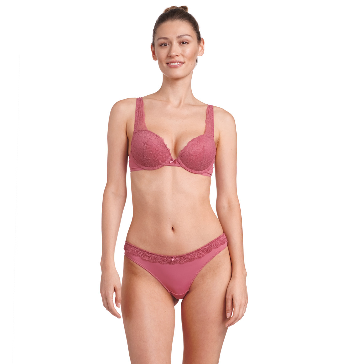 2 Damen Strings mit Spitze