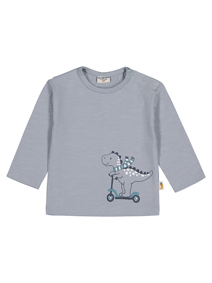 Salt and Pepper Longsleeve in Grau günstig kaufen