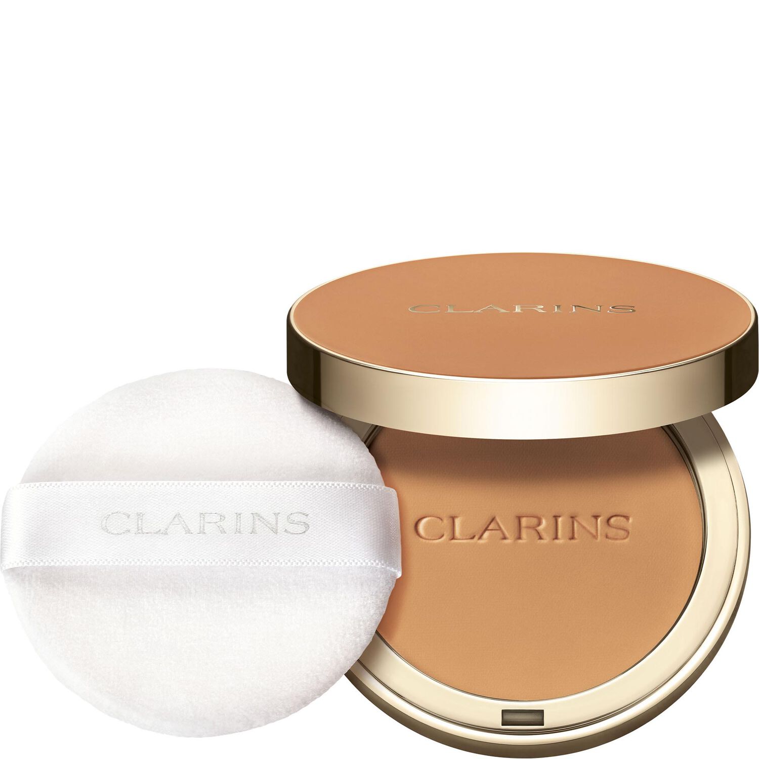 Clarins Ever Matte Compact Powder Poudre compacte matifiante infusée au lait de pêcher