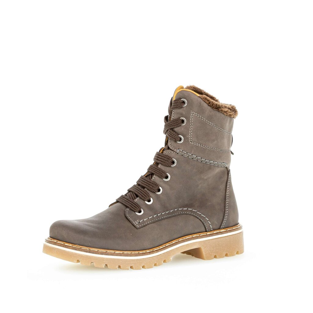 Gabor fashion Schnürstiefelette grau