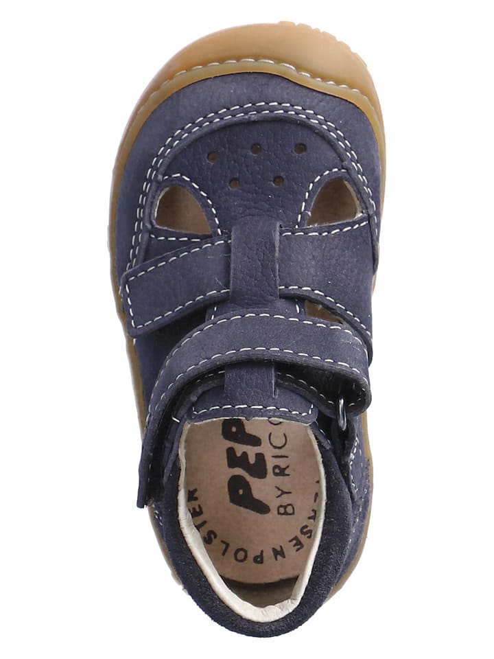 PEPINO Leder-Halbsandalen 
