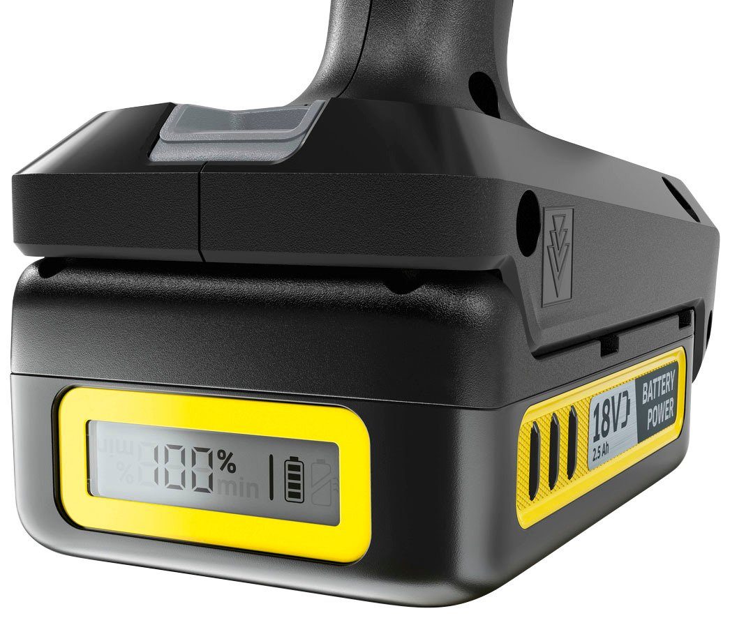 KÄRCHER Akku-Druckreiniger Handheld Cleaner KHB 6 Battery Set, Fördermenge max: 200 l/h, Quick Connect, 18V Akku