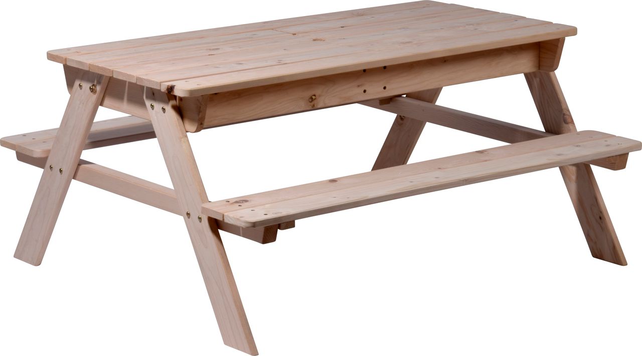 dobar Kinder Picknick-Tisch inkl. Matschkiste
