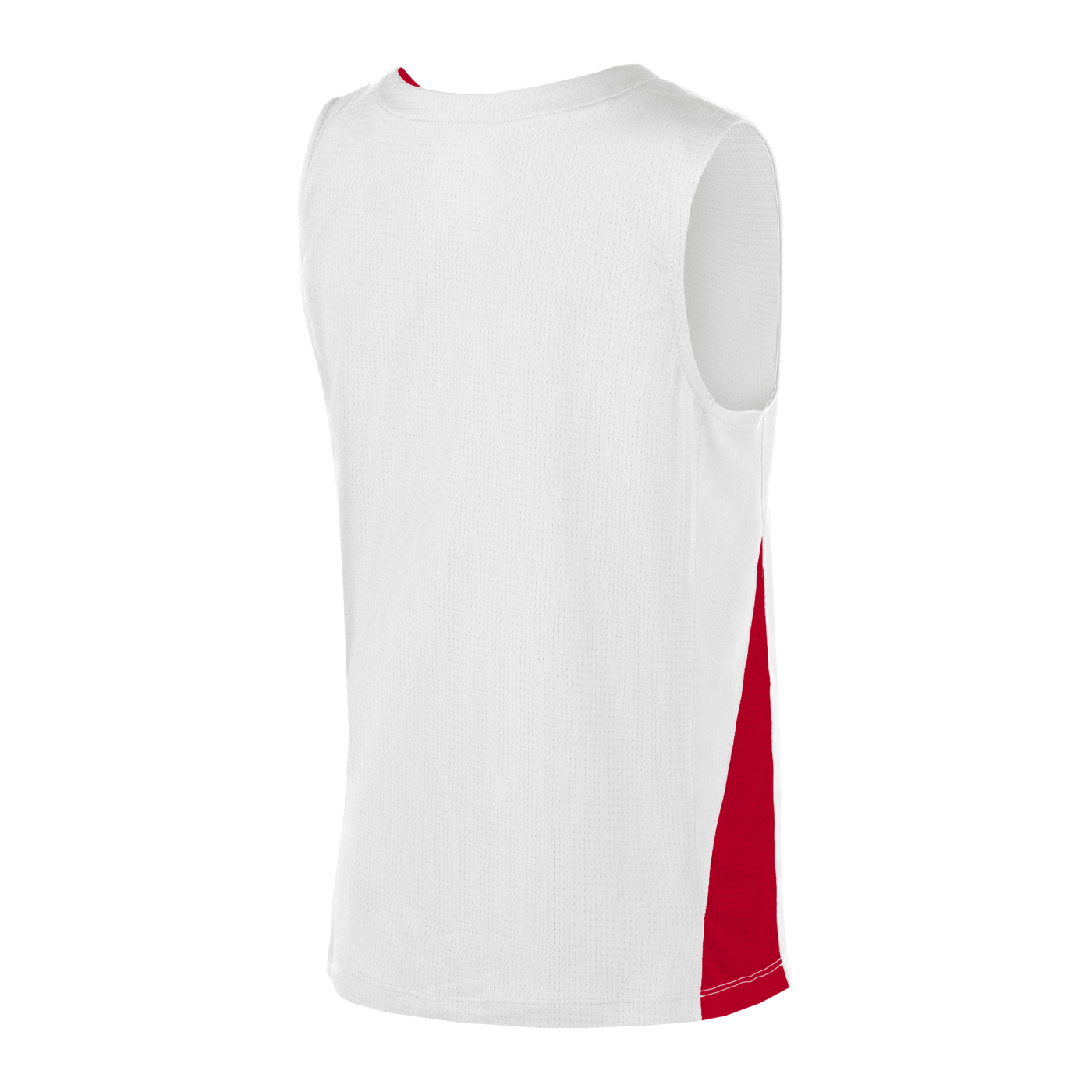 Nike Team Basketball Stock Trikot Weiss Rot F103