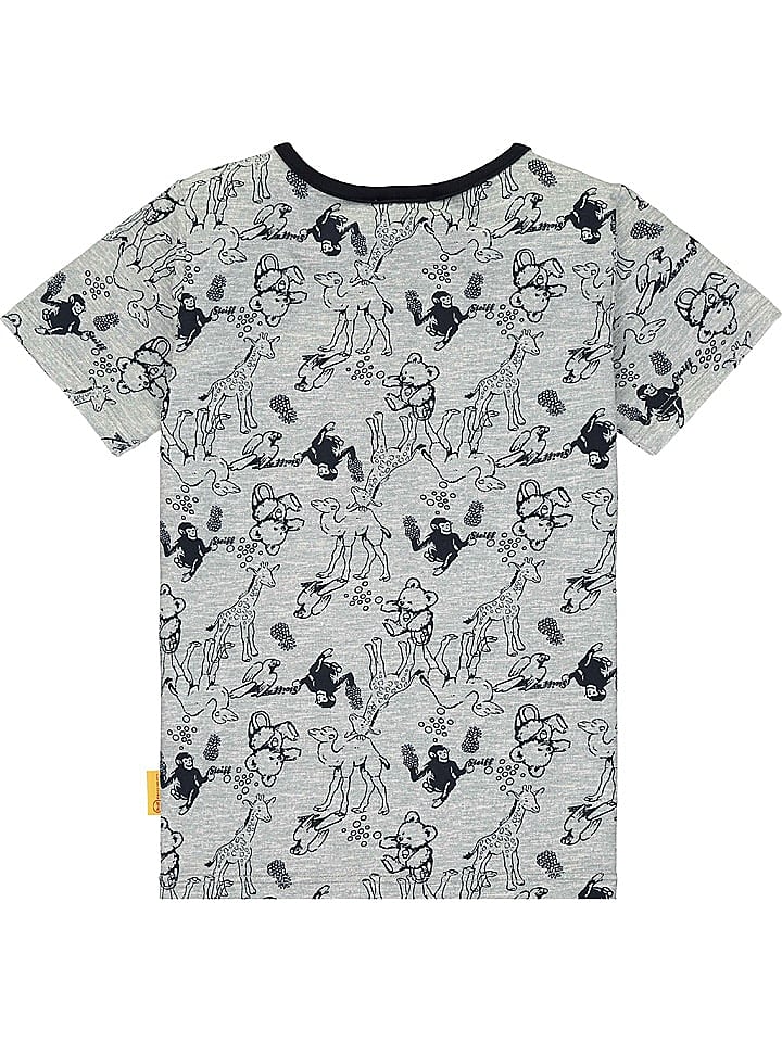 Steiff Shirt in Grau/ Dunkelblau günstig kaufen 122