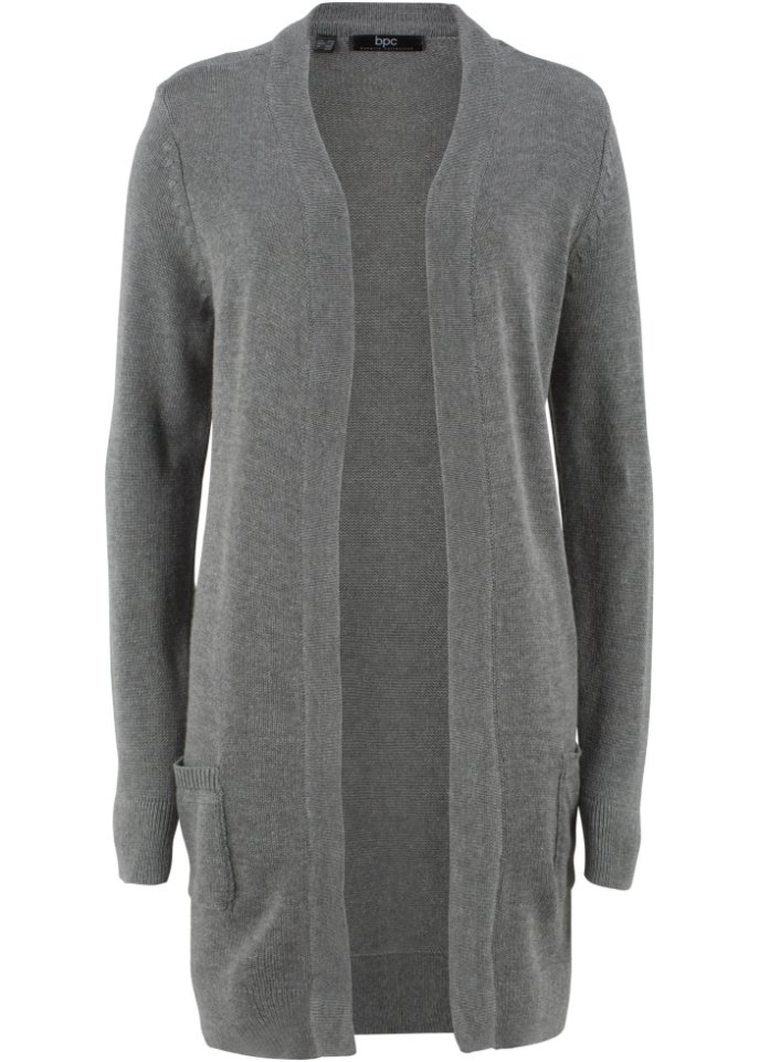 Longstrickjacke, Langarm