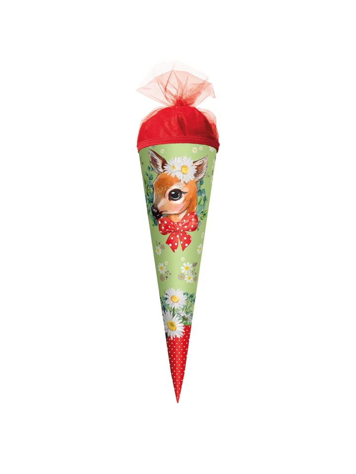 ROTH Geschenk-Schultüte klein Reh 50 cm in Rot günstig kaufen onesize