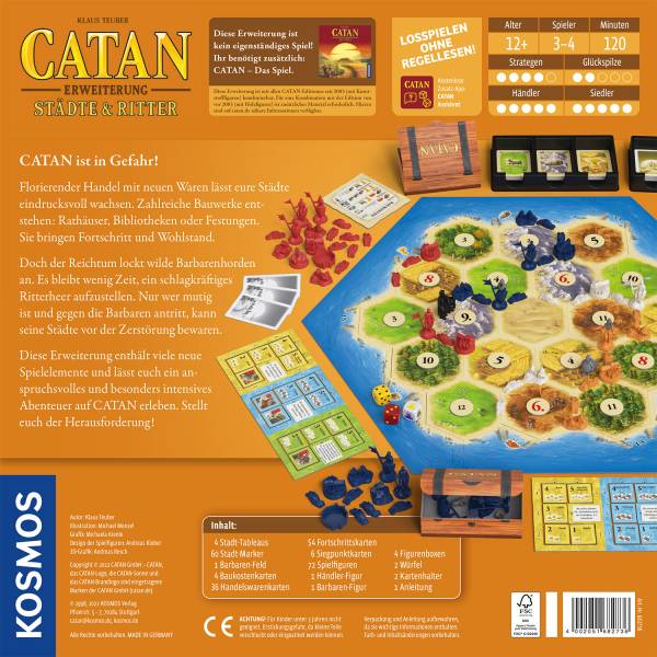 CATAN - Städte & Ritter (2022)
