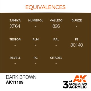 AK Dark Brown (17 ml)