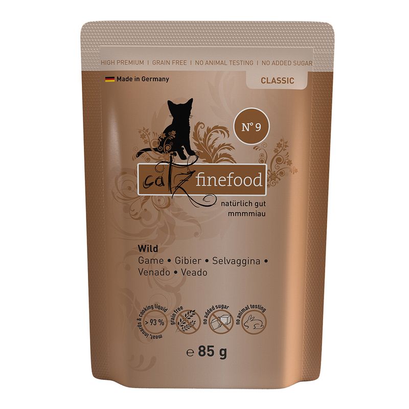 Probierpaket catz finefood Pouches 12 x 85 g