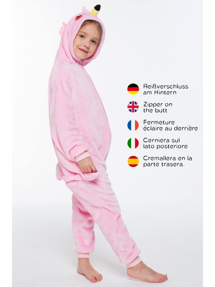 Corimori Onesie Kostüm in Rosa günstig kaufen