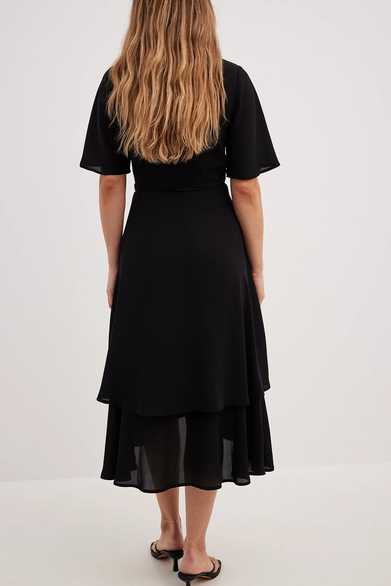 Chiffon Midikleid