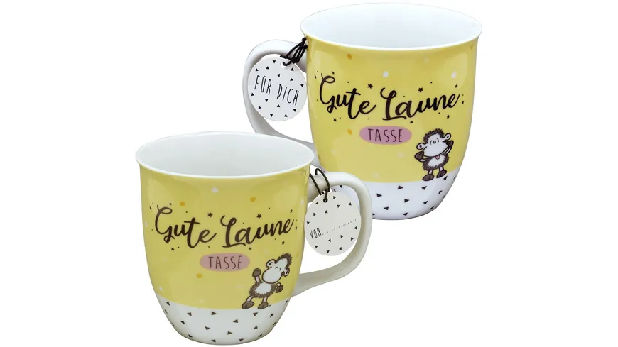 sheepworld Tasse »Gute Laune«