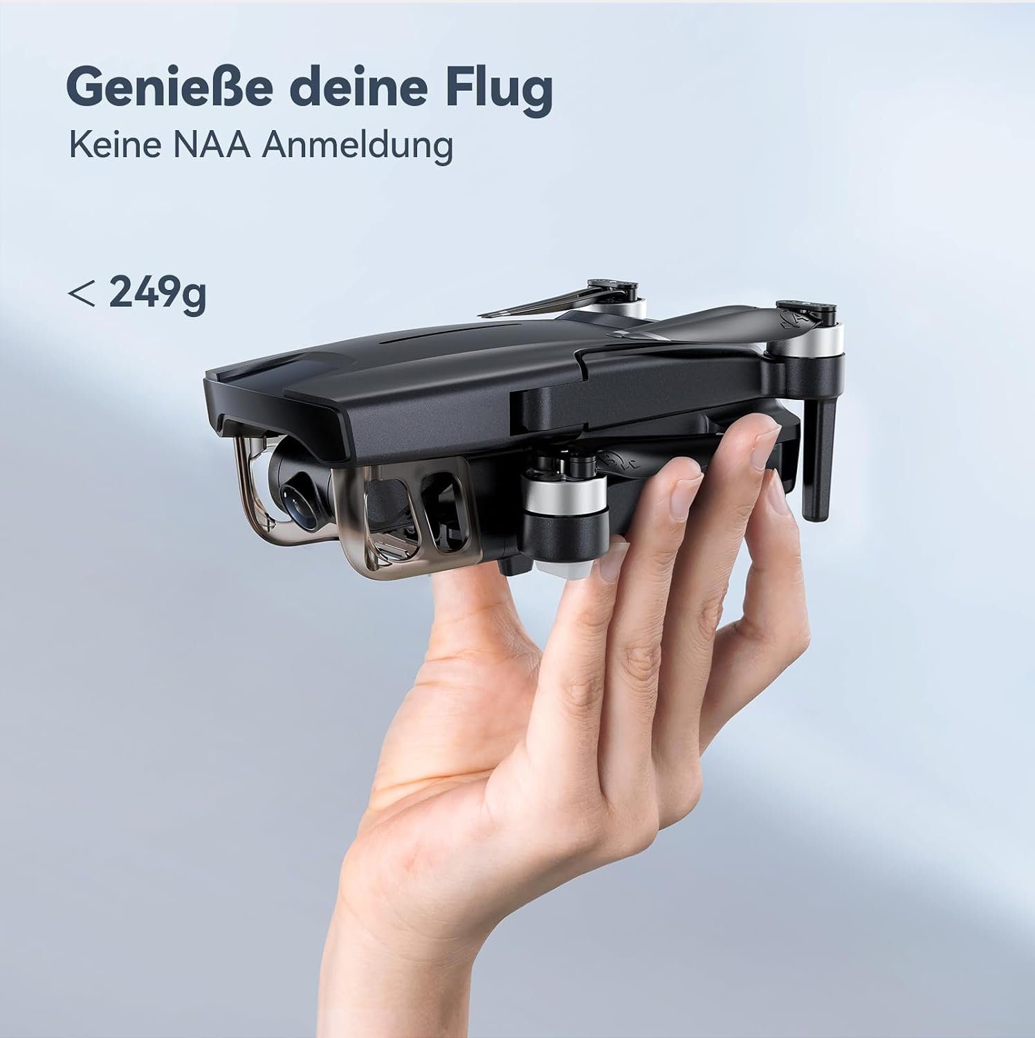 Ruko F11 Drohne (4096x3072P, MINI Drohne mit Kamera 4K 5GHz WiFi, 2.7K/25fps FPV Vedio, Leichte, 60 Min.Flugzeit,intelligentes GPS-Fliegen,anfängerfreundlich)