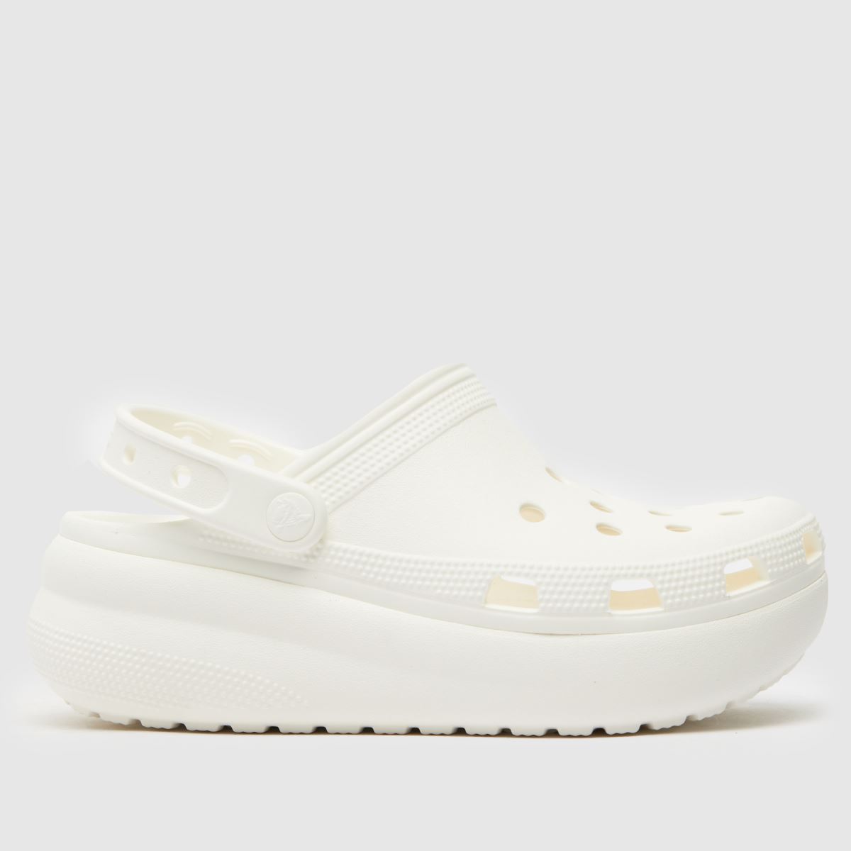 Crocs vita Cuty Crush träsko flickor ungdomssandaler